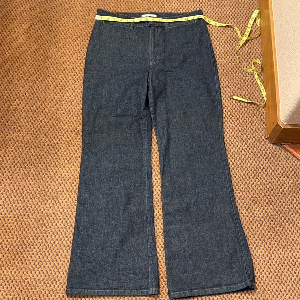 Madewell Dark Blue Flare Jeans